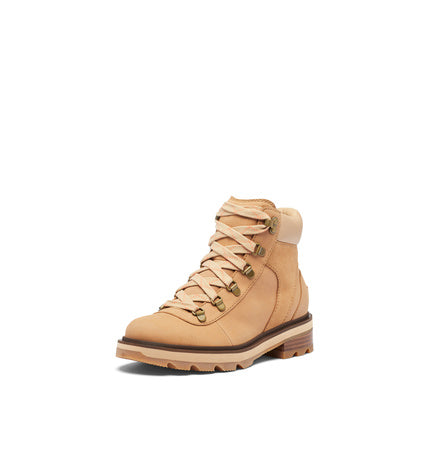 Sorel Women's Lennox Hiker Waterproof Boots - Tawny Buff, Gum 2 - Size 5