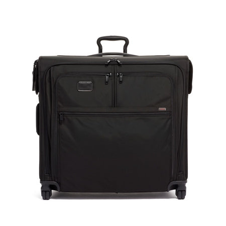 TUMI - Alpha Extended Trip 4 Wheeled Garment Bag - 4-Wheeled Clothing Bag for Hanging Suits, Dresses & Coats - With TSA Lock - Black