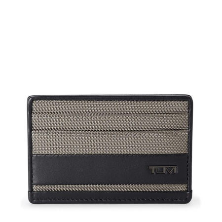 TUMI - Alpha Slim Card Case - Slim Billfold Wallet for Travel - Slip Pocket Wallet - Small Wallet - 2.8" X 4.1" X 0.2" - Grey Alloy