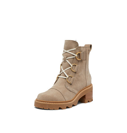 Sorel Women's Joan Now Lace Boots - Omega Taupe, Gum 2-7
