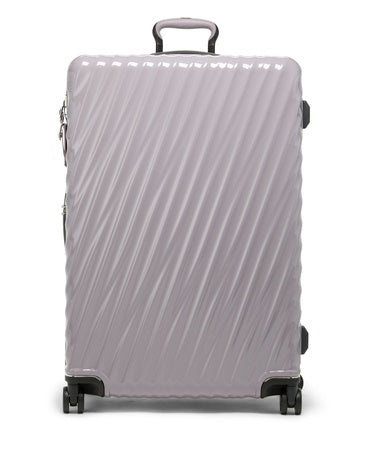 TUMI - 19 Degree Large Expandable Checked Luggage - 4-Wheels - Durable Hard Shell Zipper Expansion Checked Bag - Suitcase - Lavendar