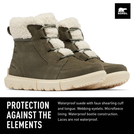 Sorel Explorer Next™ Carnival Waterproof Stone Green/Bleached Ceramic 5 B (M)