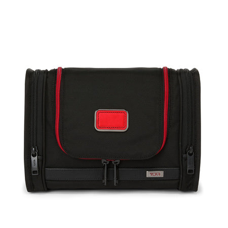 Tumi Mens Hanging Travel Kit Black/Red One Size