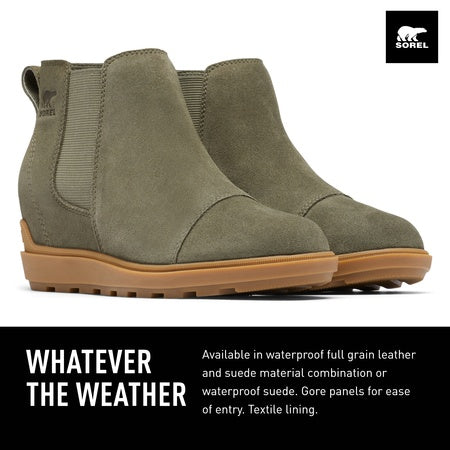 Sorel Evie™ II Chelsea Stone Green/Gum 2 6.5 B (M)