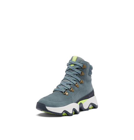 Sorel Women's Kinetic Impact Conquest Waterproof Shoes - Mercury, India Ink - Size 6