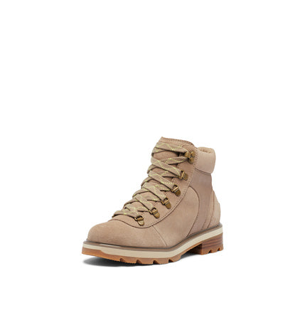 Sorel Women's Lennox Hiker Waterproof Boots - Omega Taupe, Gum 2 - Size 5.5