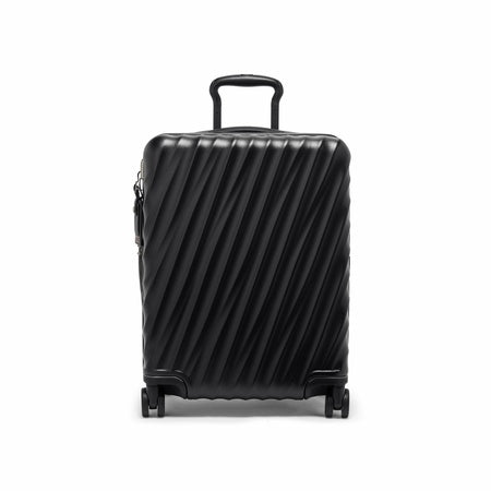 TUMI - 19 Degree Large Expandable Carry-On - 4-Wheeled Carry-On Bag - Travel Accessories - 21.8" X 15.8" X 9.0" - Matte Black