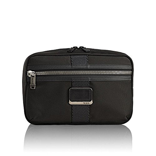 TUMI - Alpha Bravo Reno Travel Kit - Hanging Toilety Bag for Men and Women - Black