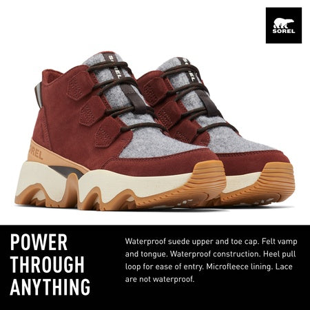 Sorel Kinetic™ Impact Caribou Waterproof Spice/Blackened Brown 5 B (M)