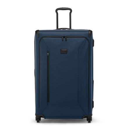 TUMI - Aerotour 4 Wheel Expandable Luggage - Men's and Women's Lightweight Business and Leisure Travel Suitcase - 31" X-Large Front Pocket Expandable Checked, Navy