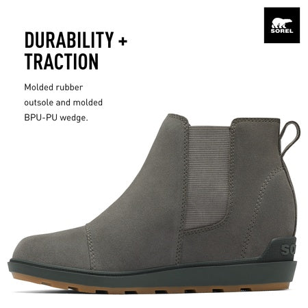 Sorel Evie™ II Chelsea Quarry/Grill 12 B (M)