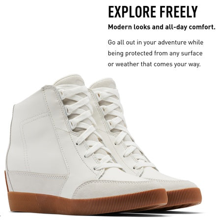 Sorel Out N About™ Wedge II Sea Salt/Gum 2 8.5 B (M)