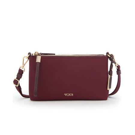 Tumi Womens Adela Crossbody Wine One Size