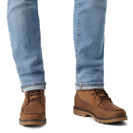 Sorel Men's Carson Moc Waterproof Boot - Velvet Tan, Gum 2-13