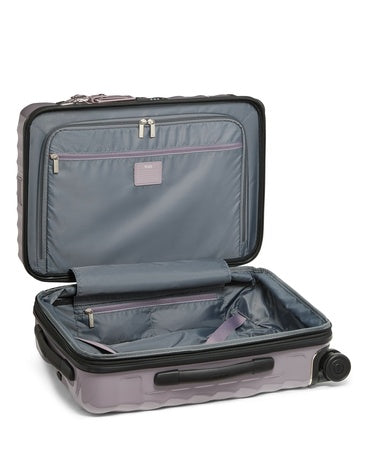 TUMI - 19 Degree Expandable Carry-On - 4-Wheeled Hard Shell Suitcase - 21.8" X 14.0" X 9.0" - Lavender