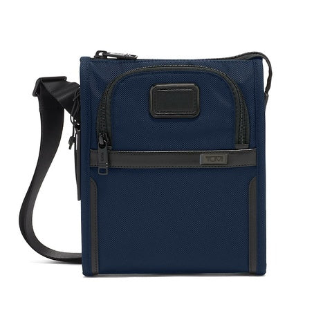 TUMI - Alpha Medium Crossbody - Men's and Women's Everyday Crossbody Bag - Adjustable Shoulder Strap - For Business & Travel - Navy