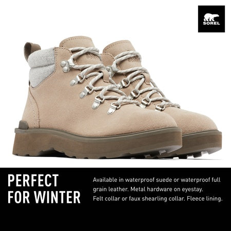 Sorel Women's Hi-Line Hiker Cozy Boots - Omega Taupe, Major - Size 8.5