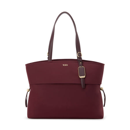 Tumi Womens Cam Large Tote Wine One Size
