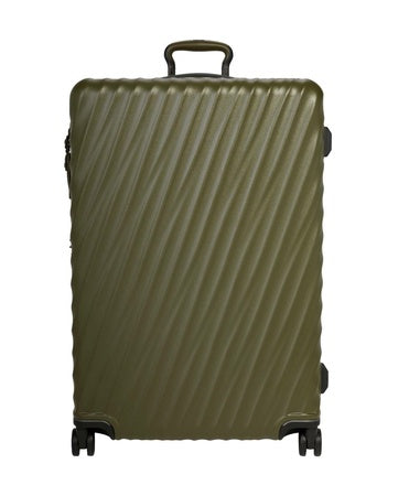 TUMI - 19 Degree Extended Trip Expandable 4 Wheeled Packing Case - Hard Shell Suitcase - Roller Suitcase Checked Bag - Olive Texture