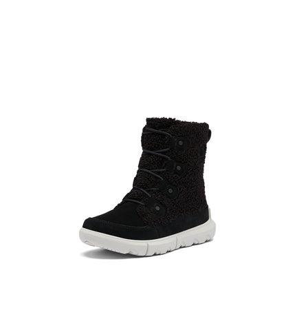 Sorel Women's Explorer Next Joan Cozy Boots - Black, Moonstone - Size 7.5