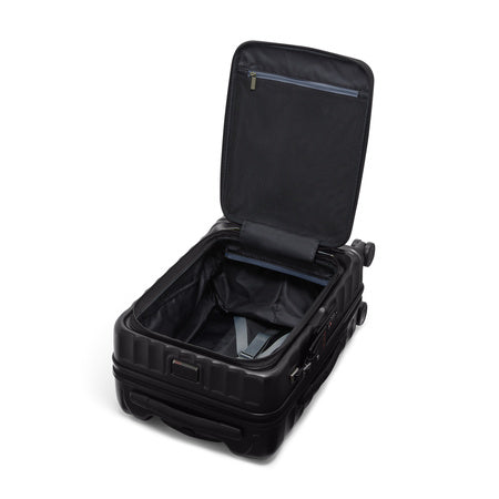 TUMI - 19 Degree Front Access Expandable Carry On - 4-Wheeled Hard Shell Suitcase - Travel Accessories - Black Texture