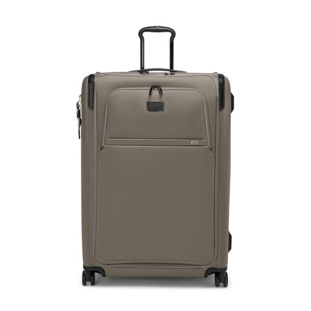 TUMI - Alpha X-Large Dual Access Expandable 4-Wheeled Checked Luggage - Zipper Expansion - Durable Ballistic Nylon - Extra Large Capacity Suitcase with TSA Lock - Grey Alloy