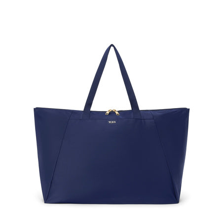 Tumi Unisex Just In Case Tote, Indigo/Light Gold, One Size