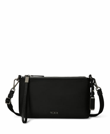 Tumi Womens Adela Crossbody Black/Gunmetal One Size