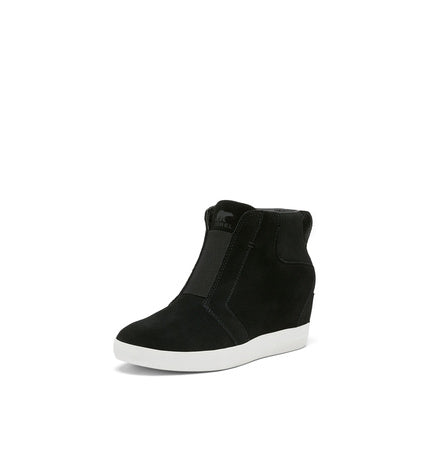 Sorel Out N About™ Pull-On Wedge Black/Sea Salt 7 B (M)