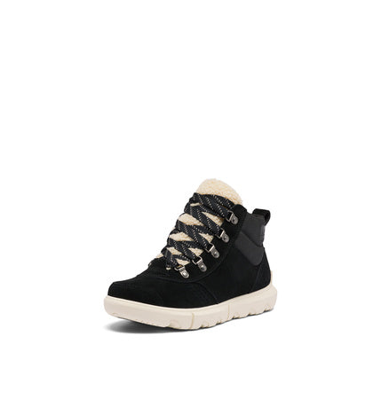 Sorel Explorer Next™ Hiker Waterproof Black/Sea Salt 6 B (M)