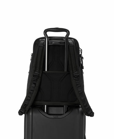 TUMI - Alpha Bravo Navigation Backpack - Everyday Travel and Commute Bag - Fits Up to 15" Laptop - 16.0" X 14.0" X 7.3" - Red/Lime Chameleon