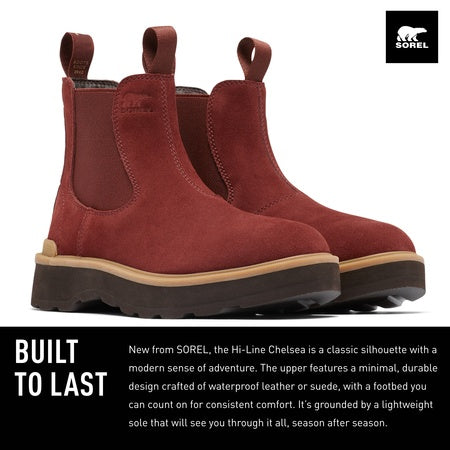 Sorel Hi-Line™ Chelsea Spice/Blackened Brown 6 B (M)