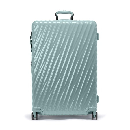 TUMI - 19 Degree Large Expandable Checked Luggage - 4-Wheels - Durable Hard Shell Zipper Expansion Checked Bag - Suitcase - Thyme