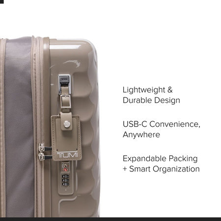 Tumi Unisex 19 Degree International Expandable 4 Wheel Moon Rock One Size