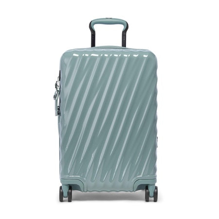 TUMI - 19 Degree Expandable Carry-On - 4-Wheeled Hard Shell Suitcase - 21.8" X 14.0" X 9.0" - Thyme