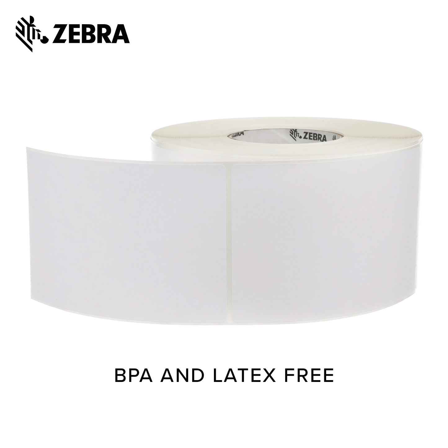 Zebra - 4 x 6 in Direct Thermal Paper labels, Z-Perform 2000D Permanent Adhesive Shipping labels, Zebra Industrial Printer Compatible, 3 in Core - 4 rolls - 10031655SP