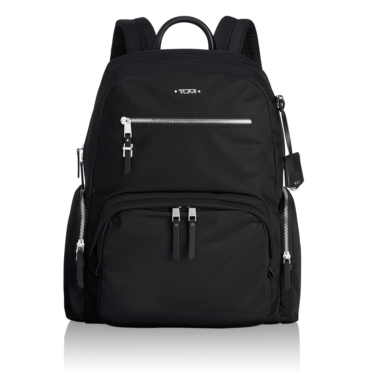 TUMI - Voyageur Carson Laptop Backpack - 15 Inch Computer Bag for Women - Black/Silver