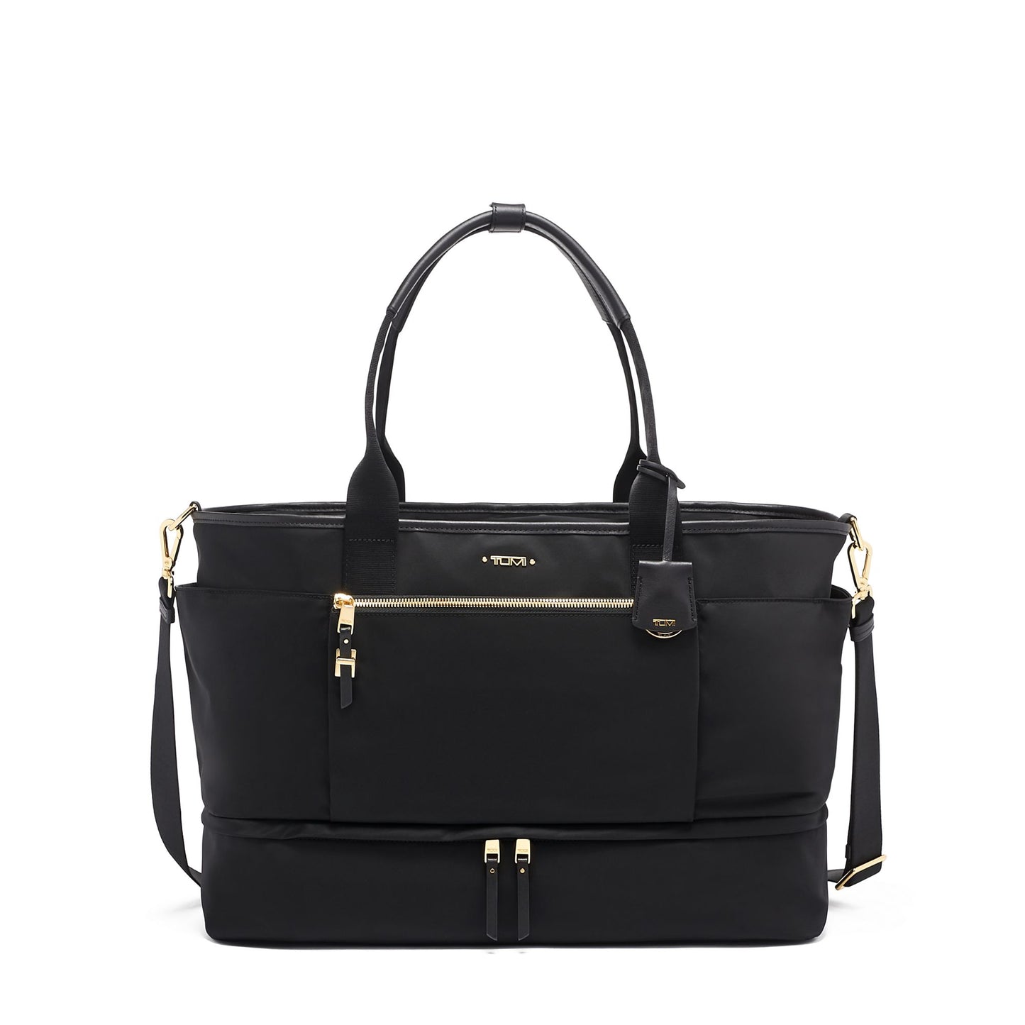 TUMI Voyageur Cleary Weekender Duffel Bag - For Work, Weekend, Day-to-Day, or on the Road - Travel Laptop Satchel for Women - Black