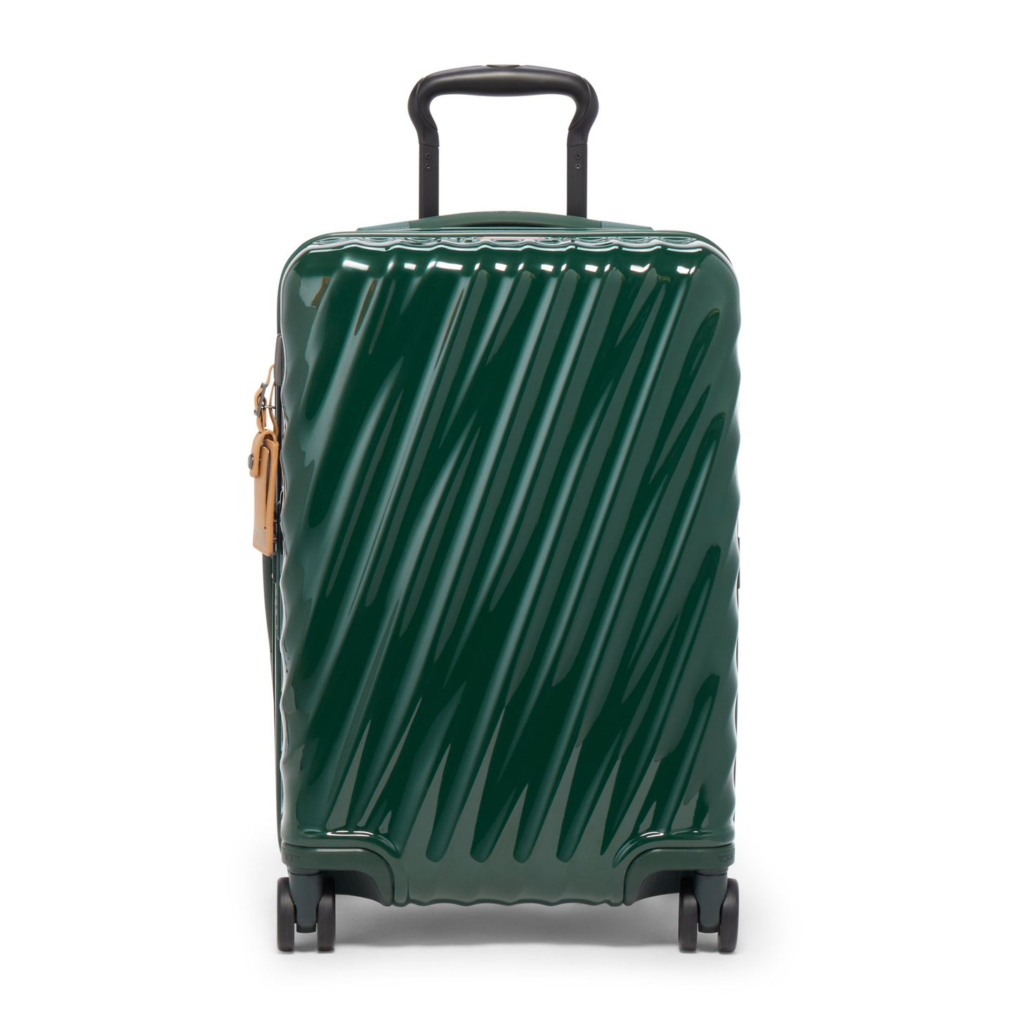 TUMI - 19 Degree Expandable Carry-On - 4-Wheeled Hard Shell Suitcase - 21.8" X 14.0" X 9.0" - Hunter Green