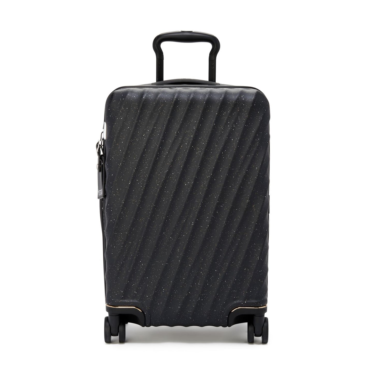 TUMI - 19 Degree Expandable Carry-On - 4-Wheeled Hard Shell Suitcase - 21.8" X 14.0" X 9.0" - Midnight Black