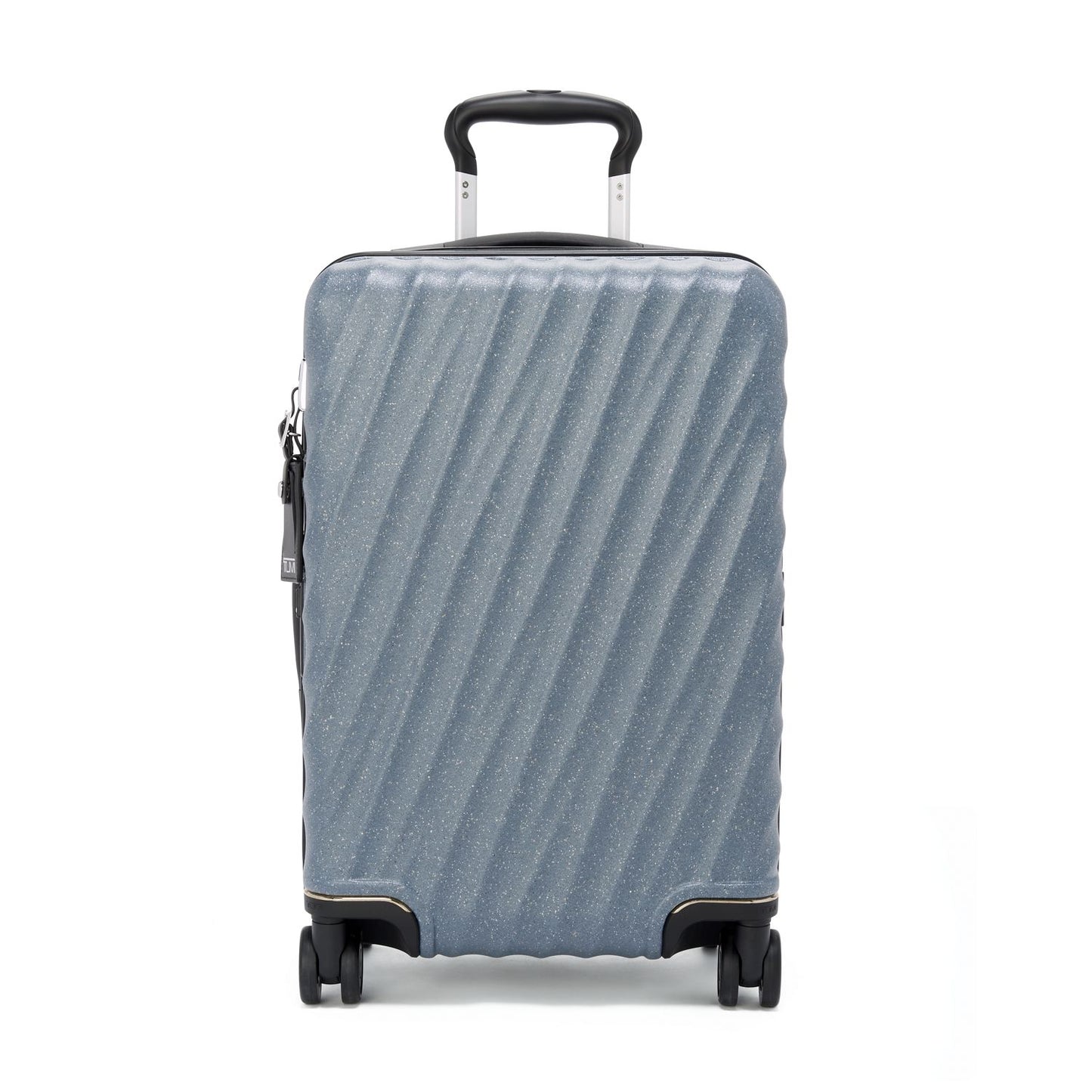 TUMI - 19 Degree Expandable Carry-On - 4-Wheeled Hard Shell Suitcase - 21.8" X 14.0" X 9.0" - Twilight Blue