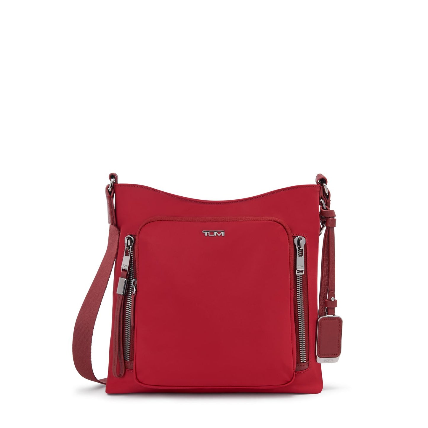 TUMI - Voyageur Tyler Crossbody - Nylon Crossbody Bag - Business, Travel Bag - Stain, Water-Resistant - Stylish Purse - Desert Red