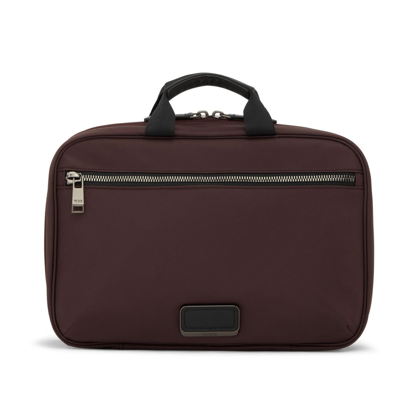 TUMI - Voyageur Madeline Cosmetic - Travel Makeup Bag for Women - Hanging Cosmetics Case - Detachable Zipper Pouch - Deep Plum