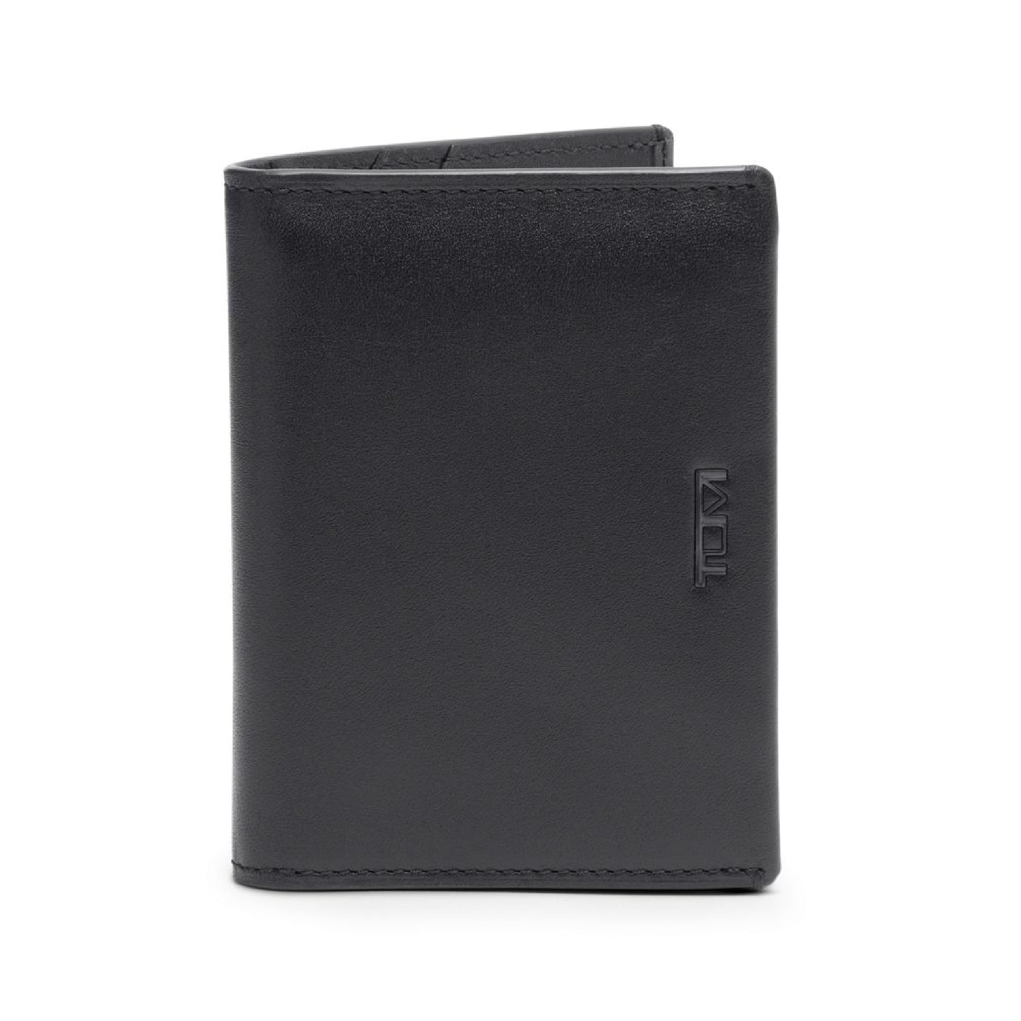 TUMI - Nassau L-Fold - Card Holder Wallet for Men & Women - With ID Window - Nappa Leather Material - Black Smooth
