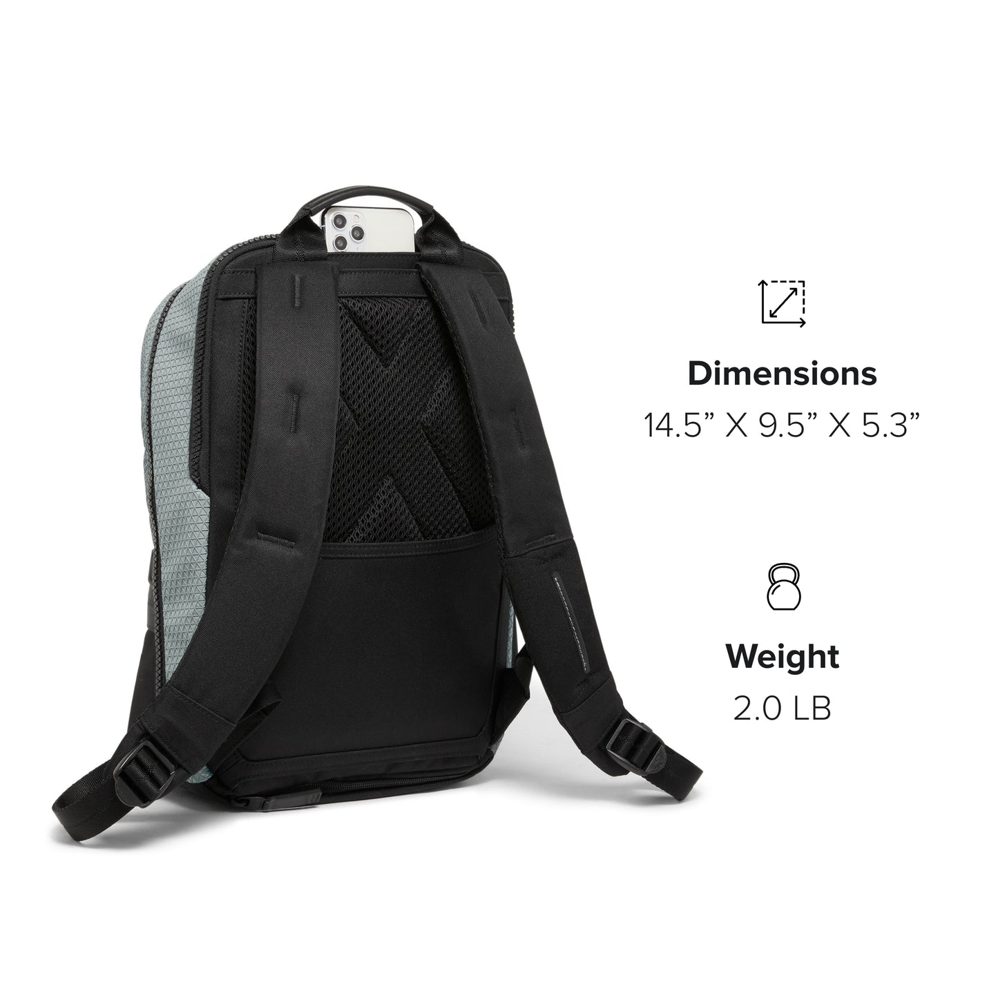 TUMI - Tahoe Nottaway Backpack for Men - Nevado Grey