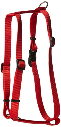 Coastal - Standard Adjustable Dog Harness, Red, 1" x 22"-38"
