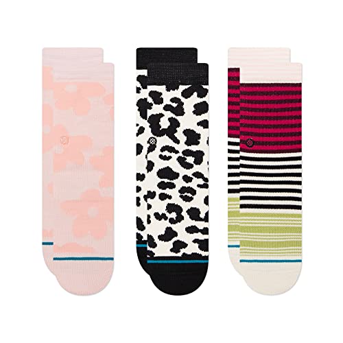 Stance Bloom 3 Pack Crew Socks (Medium, Multi)
