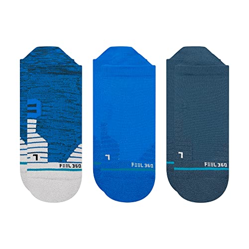 Stance Hue 3 Pack Tab Socks (Large, Multi)