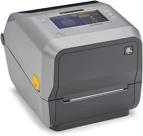 Zebra ZD621 Thermal Transfer Desktop Printer 300 dpi Print Width 4 inch USB Serial Ethernet with Peeler ZD6A043-311F00EZ