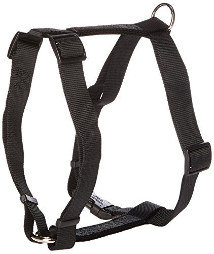 Coastal - Standard Adjustable Dog Harness, Black, 1" x 22"-38"